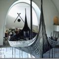 Osebergskipet i Vikingskipmuseet på Bygdøy i Oslo