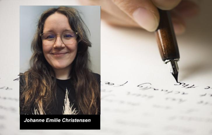 Portrettfoto av Johanne Emilie Christensen