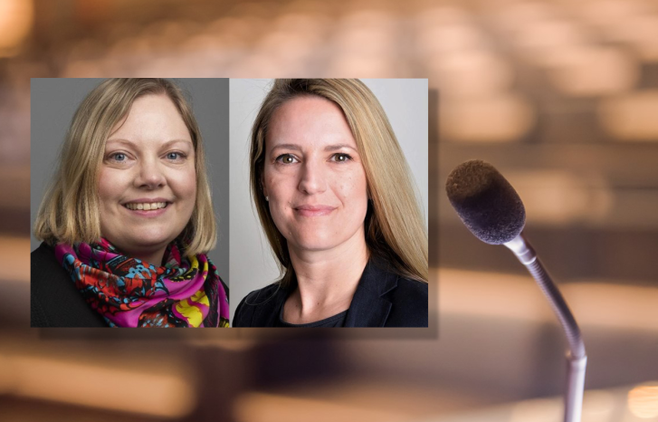 Astri Dankertsen, professor (t.v.) og Ann-Torill Tørrisplass, førsteamanuensis. Begge ansatt ved Nord universitet og redaktører for Tidsskrift for kjønnsforskning.