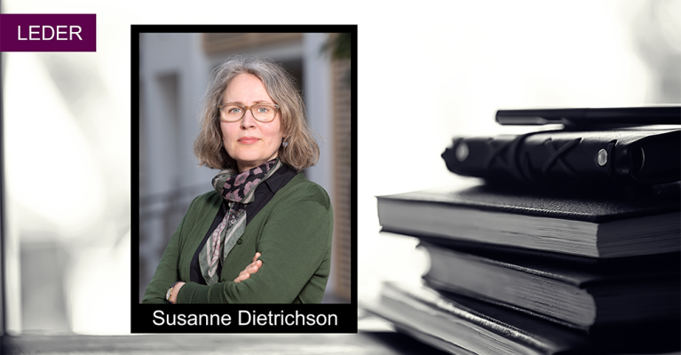 Portrett av Susanne Dietrichson, redaktør i Kildens nyhetsmagasin
