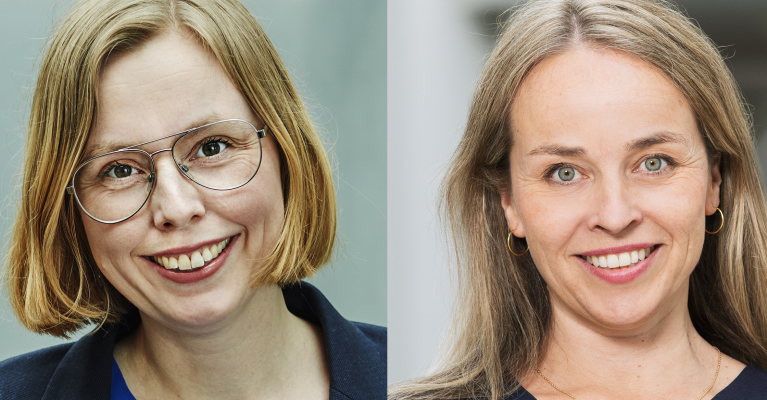 Rannveig Kaldager Hart og Kristin Engh Førde