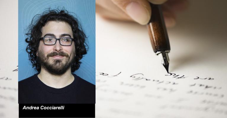 Andrea Cocciarelli, tidligere masterstudent