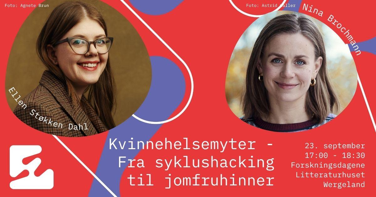 Bilde av innlederne på fargerik bakgrunn.