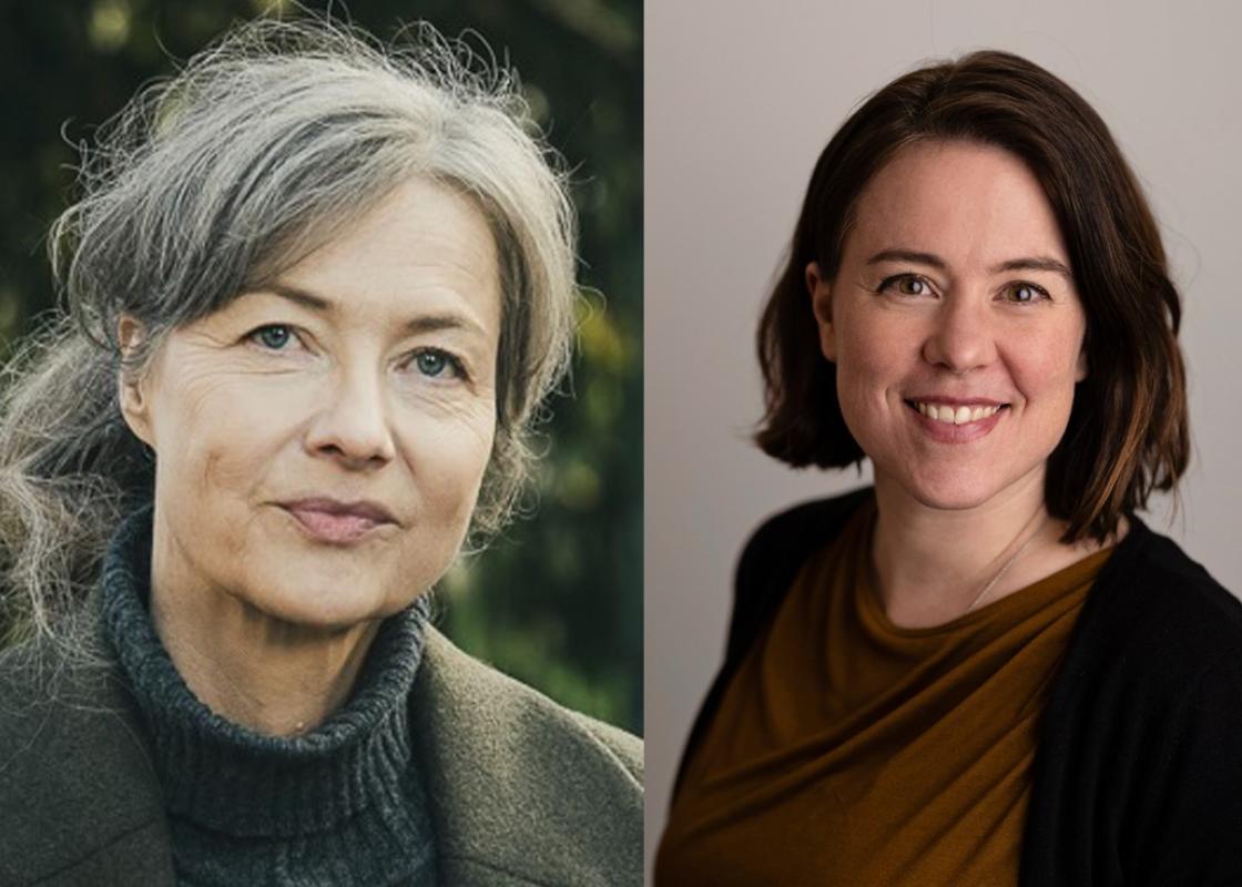 Portrettfoto av Kari Jegerstedt, professor ved UiB og Siri Øyslebø Sørensen, professor ved NTNU