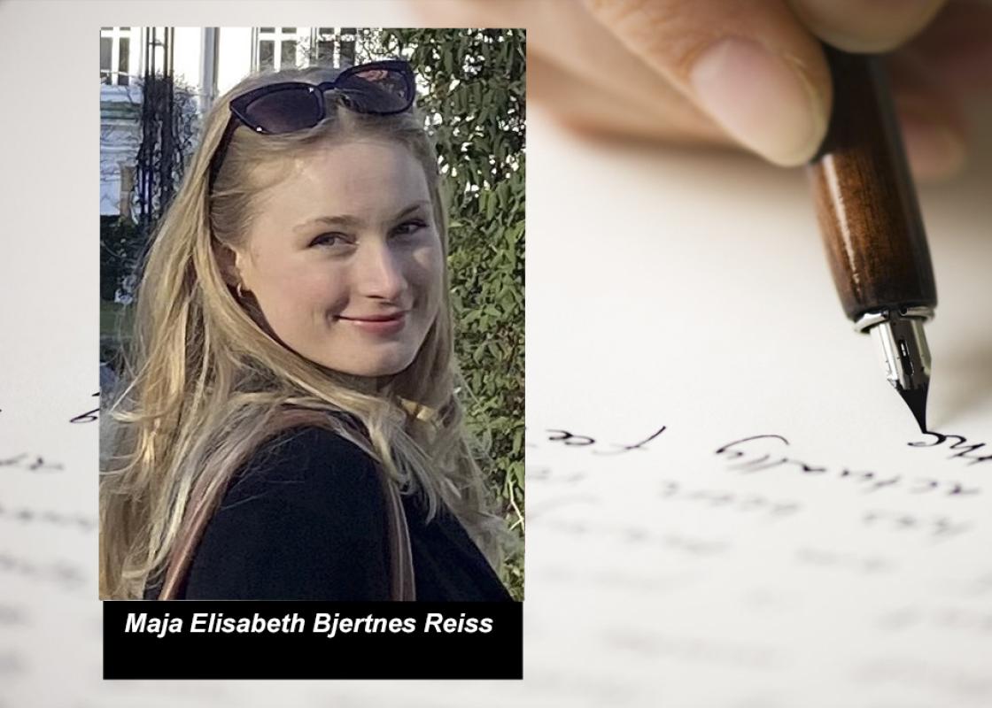 Portrettfoto av Maja Reiss til masterbloggen
