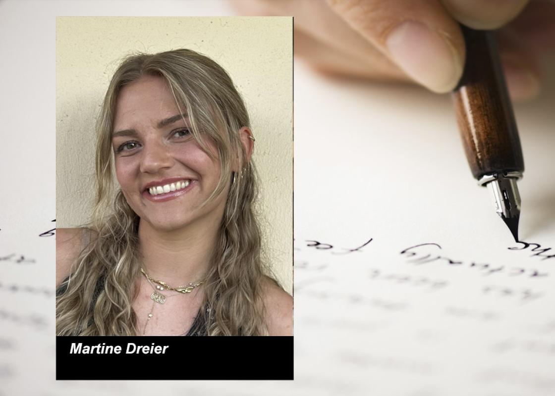 Martine Dreier, tidligere masterstudent