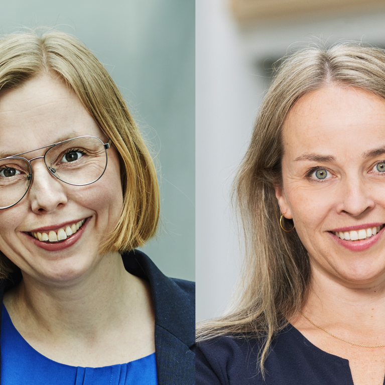 Rannveig Kaldager Hart og Kristin Engh Førde