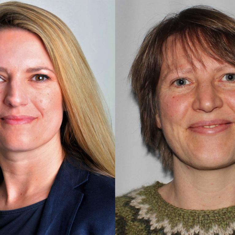 Ann-Torill Tørrisplass, første amanuensis ved Nord universitet og Ingvil Hellstrand Universitetet i Stavanger